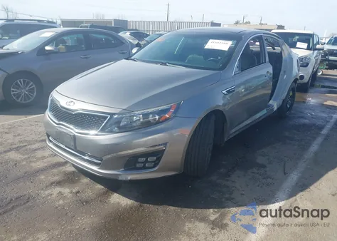 2015 Kia Optima Sx z USA, uszkodzony, nr VIN 5XXGR4A60FG413655
